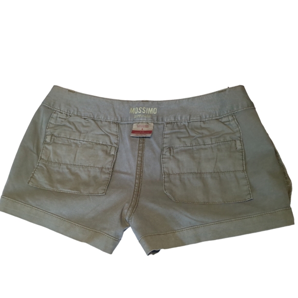 *New*MOSSIMO  Low Rise Military Green Shorts Size 5 - Picture 6 of 14